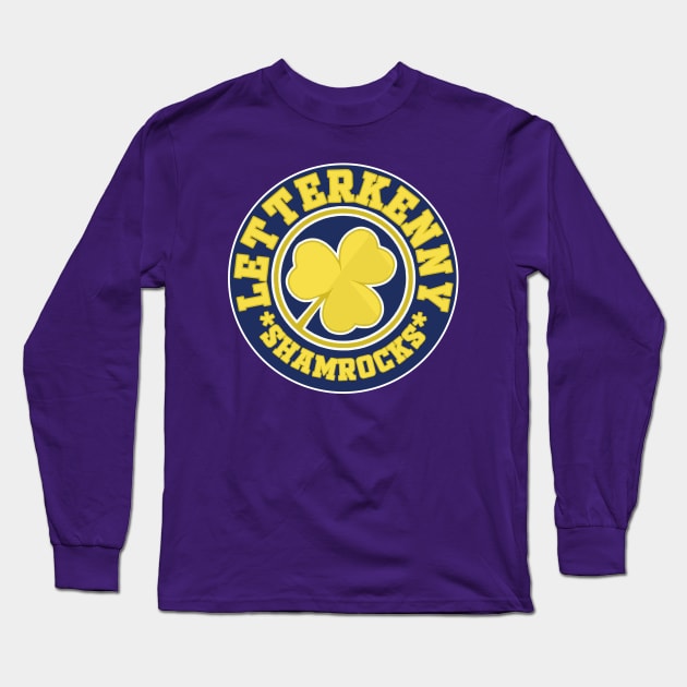 Letterkenny Shamrocks Hockey Team Long Sleeve T-Shirt by cInox